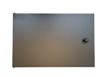 EFB Nordic X-Rack Wall Cabinet Solid Steel Door 12U, Black