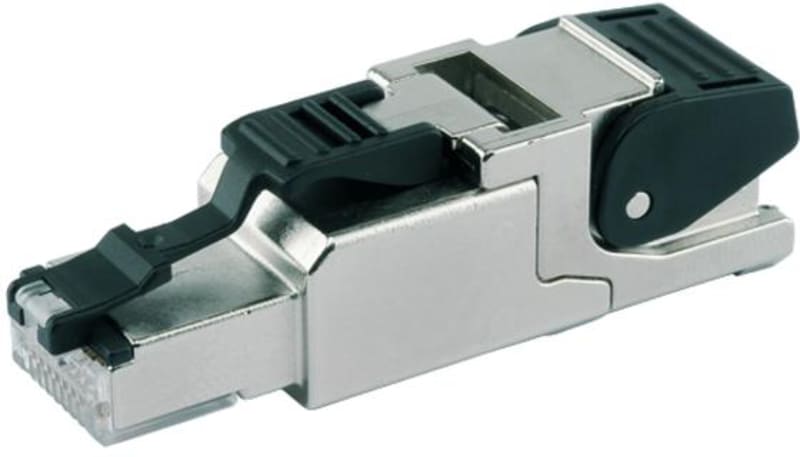 RJ45 HAN,CAT. 6A,Shielded T586B (J00026A2001)