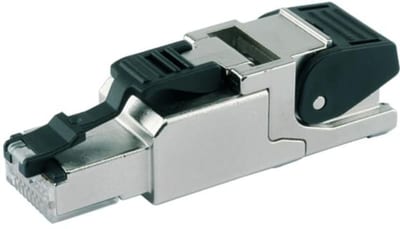RJ45 HAN,CAT. 6A,Shielded T586B