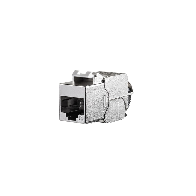RJ45 JACK CAT6A Silver Shielded (78922)