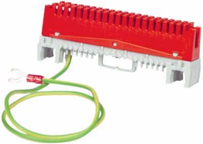 Jordplint 10-PAIR with Cable RED