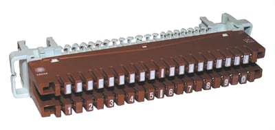 Partition plateint 10-PAIR (1-0) Brown