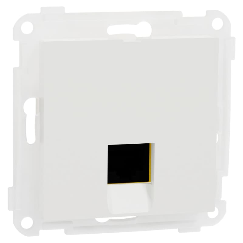 RS Modular socket 1X8 Cat 6 UTP LSA PURE WHITE (EKO30484)