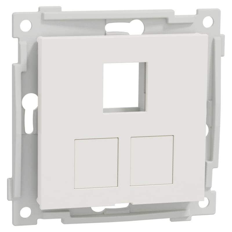 RS/PLUS Centre Plate 3X Keystone straight POLAR WHITE (EKO60009)