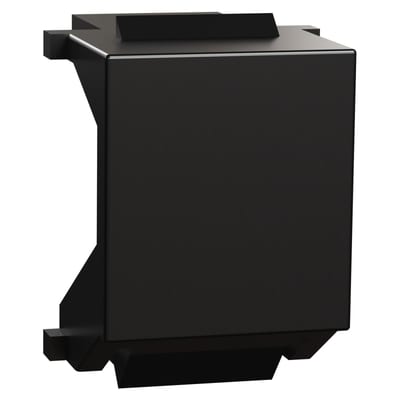 Blanking Plug Keystone Black