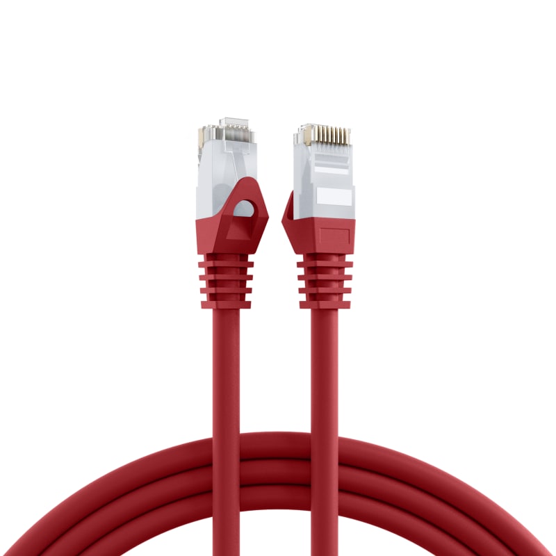 Patch CORD CAT. 6 U/UTP 0,25M RED (K8104RT.0,25)