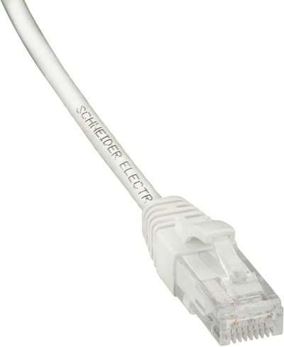 Schneider Electric Patch cord, Actassi, Category 6, U/UTP, LSZH, 0.5 m, white ACTPC6UULS05WE