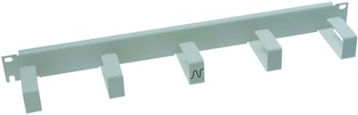 Nexans N102.105 1U 19-inch Cable Management Panel with Rings