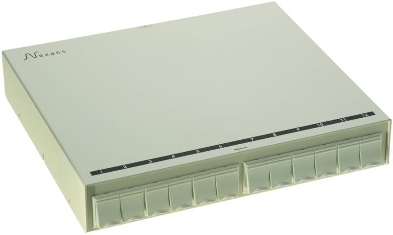 12 PORT SNAP-IN Patcheboks EMPTY (N521.600)