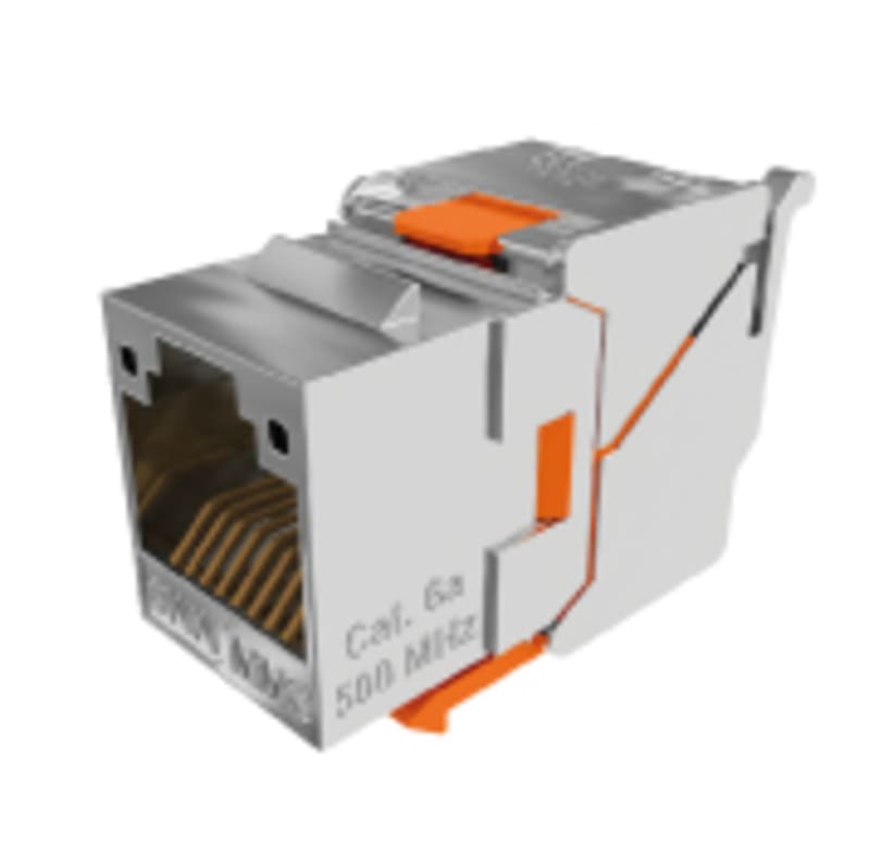 Kat 6A RJ45 mod.connector DNV (800412)