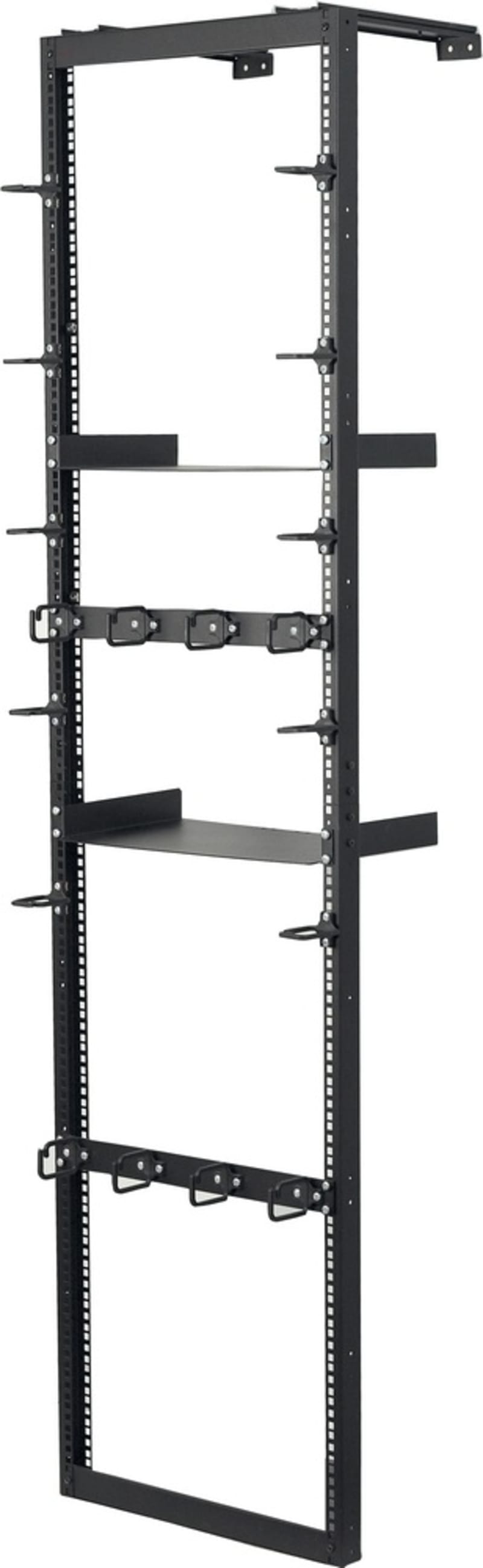 19" stand, 48HE, m/ adjustable depth (60031)