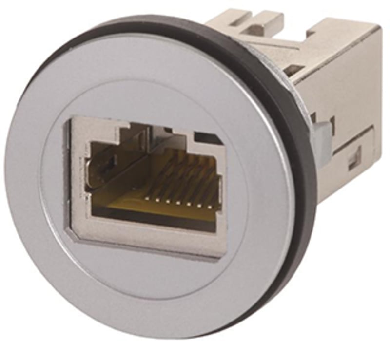 Harting has-port RJ45 Cat 6A Fully Shielded Jack-to-Jack, IP20 (09454521560)