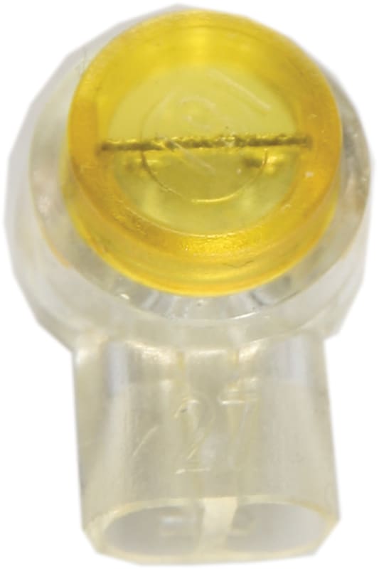 Abiko Scotchlok Yellow Splicing Connector 0.4–0.9 mm (6910100)