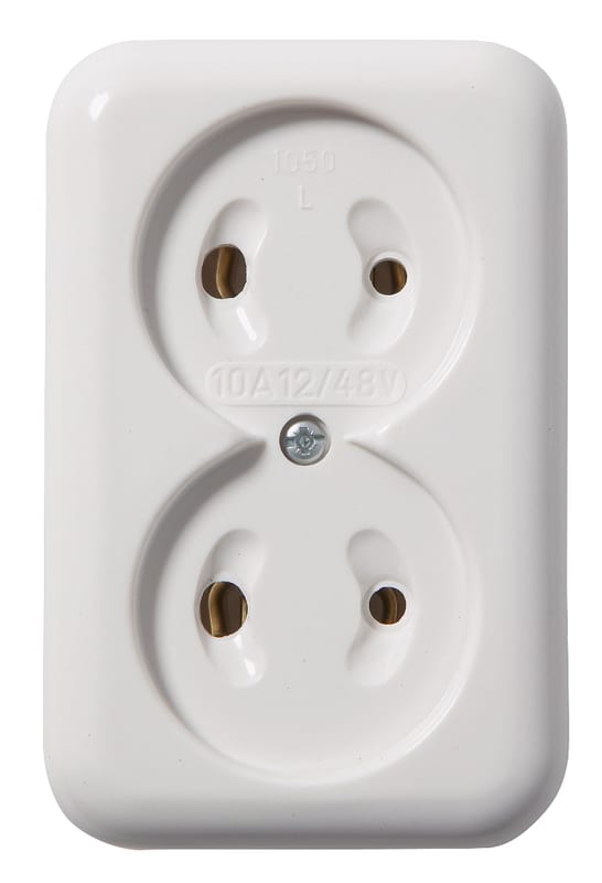 1050L Socket WALL-Mounted POLAR WHITE (4391)