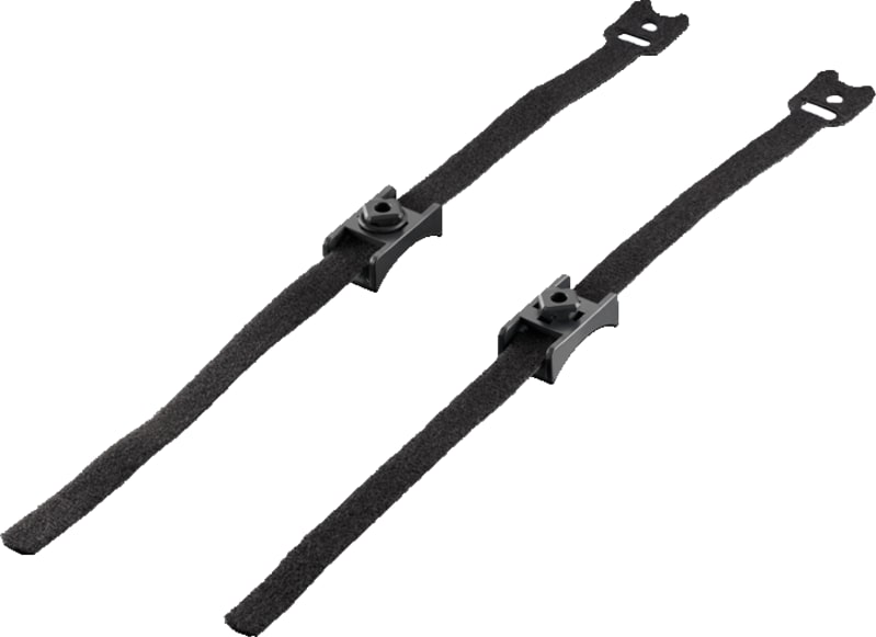Rittal DK 5502.155 Nylon Hook-and-Loop Cable Strap Holder, 400 mm, Pack of 10