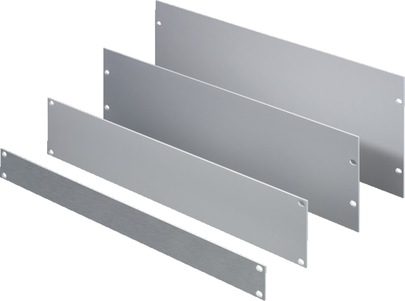 19" Blanking Panel ALUM.2HE, 3 PCS (1932200)