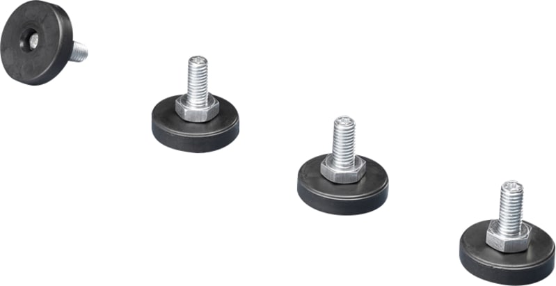 Rittal 7507740 DK Flatbox Levelling Feet M10 x 20 mm