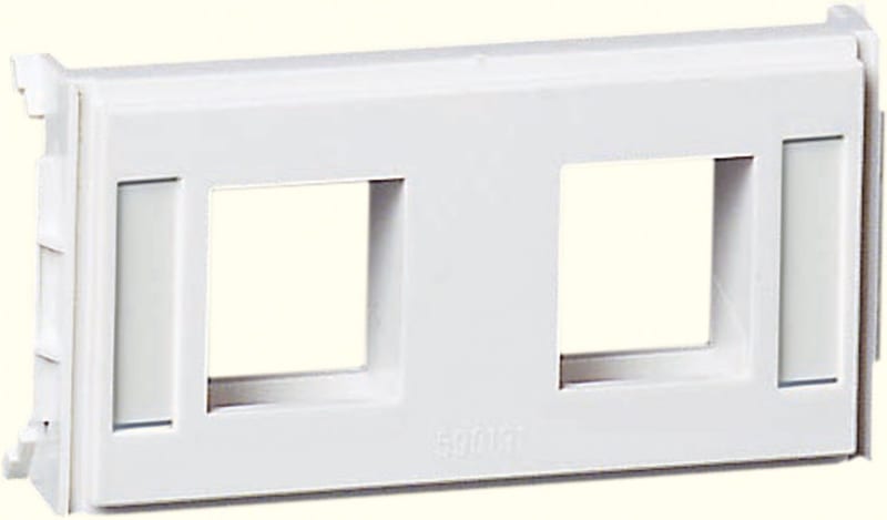 CYB-DC BR.2XRJ45 AMP CAT. 3 WHITE. (5971713)