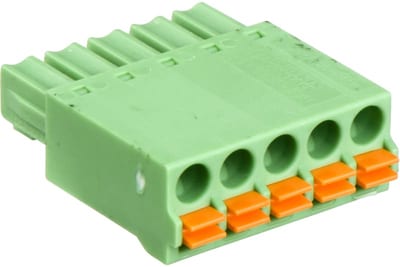 Schneider Electric set of 12 spring connectors 5 pins TI24 A9XC2412