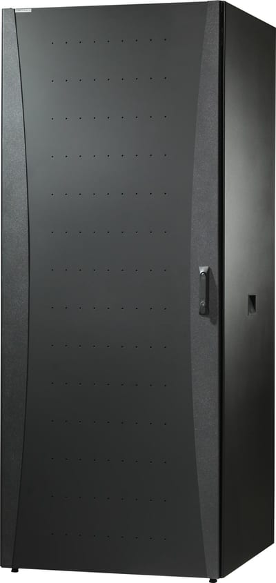 Cabinet System NEXT STEP 42U Server Cabinet 600x1920x600 mm, Steel Door, Black