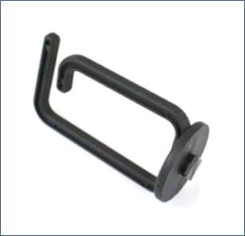 Cabinet System 95288 Cable Management Bracket 1U Depth 80 mm Black