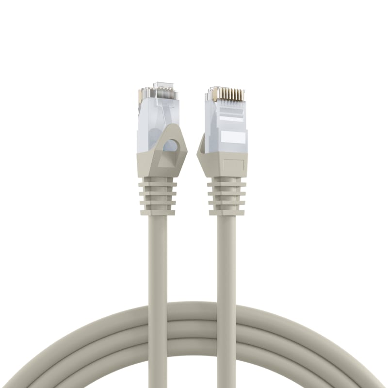 Patch cord CAT. 6 U/UTP LSZH 0,25M grey (K8104GR.0,25)