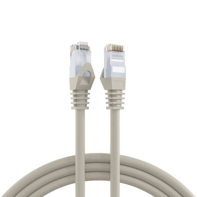 Patch cord CAT. 6 U/UTP LSZH 0,25M grey