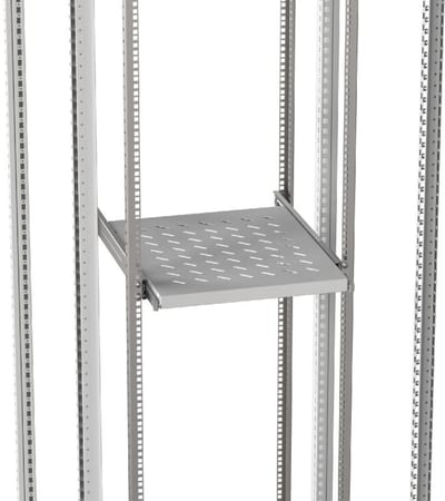 nVent HOFFMAN VTS1470 Telescopic Shelf 19-Inch, VTS, 50X483X500MM, Light Gray, Mild Steel