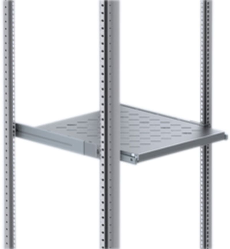 nVent HOFFMAN VTS1597 Telescopic Shelf 19-Inch, VTS, 50X483X600MM, Light Gray, Mild Steel