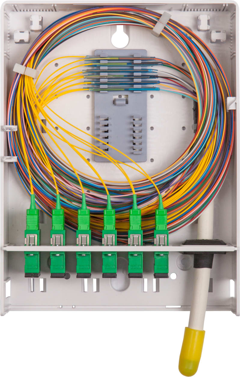 Fibre Box INDOOR, 6XSCD/LCQ (6923232)
