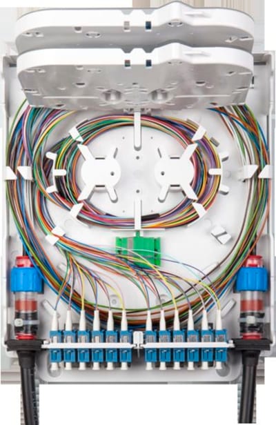 Fibre Box UNI 12XSCD/LCQ IP20