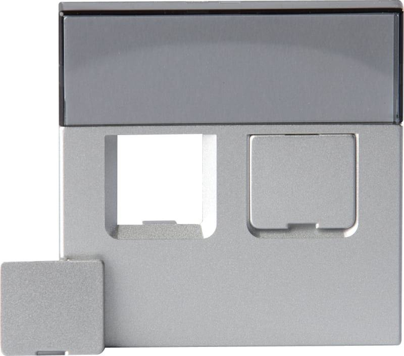 Impressivo SENT.PL. 2 X RJ45 Aluminium (2TKA000607G1)