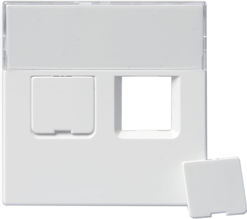 Impressivo SENT.PL. 2 X RJ45 White (2TKA000609G1)