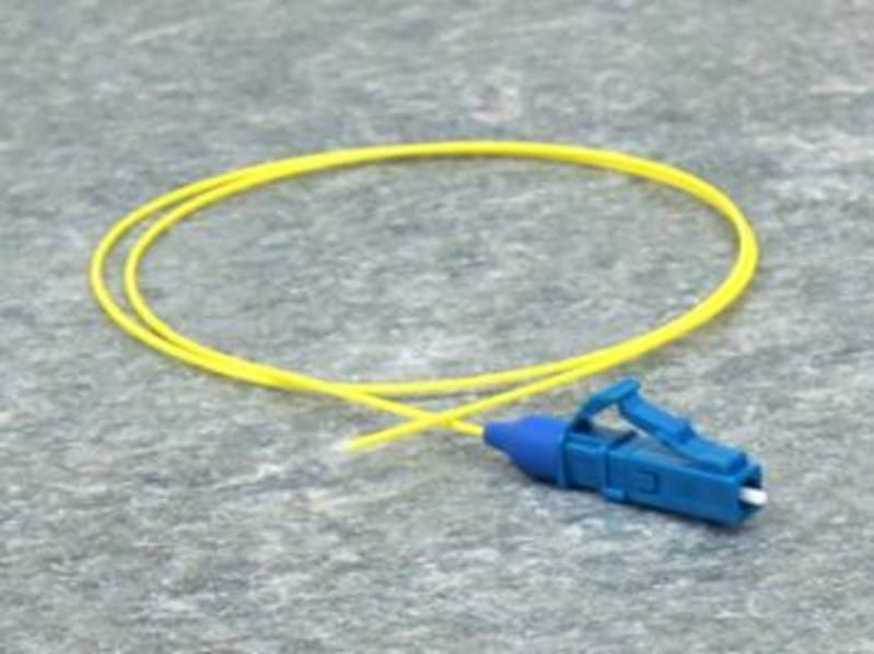 Fibre pigtail, LC, SM, 1.5 m, yellow (8-38L0-015-E)