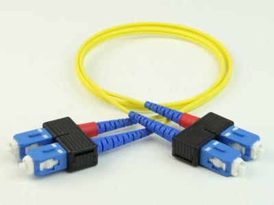 Patch cord DPX, SC-SC, SM, 3 m, yellow