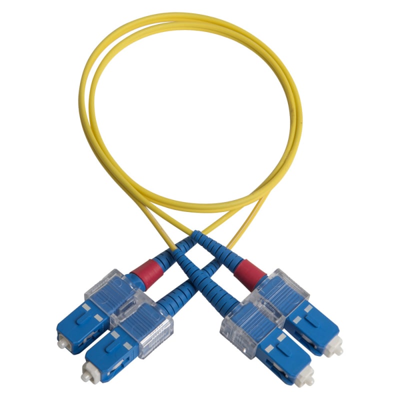 Patch cord DPX, SC-SC, SM, 5 m, yellow (8-3B77-050-E)