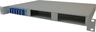 Foss FPM76105 Modular 19-Inch Patch Panel, 3-Slot 1U