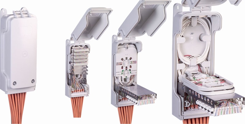 Junction box, HT, 2 kassetter (CK3192-000)