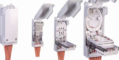 Junction box, HT, 2 kassetter