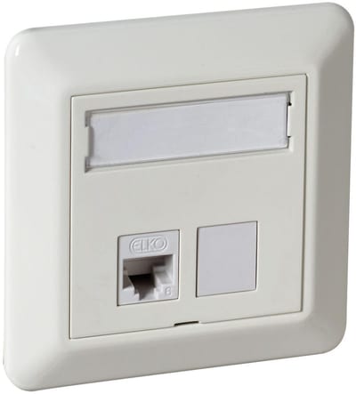 RS16/MOD in TL1X8 C6 UTP POLAR WHITE