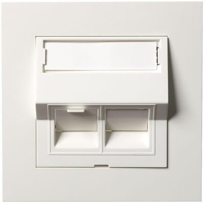 PLUS/MOD in TL 2X8 C6 UTP POLAR WHITE