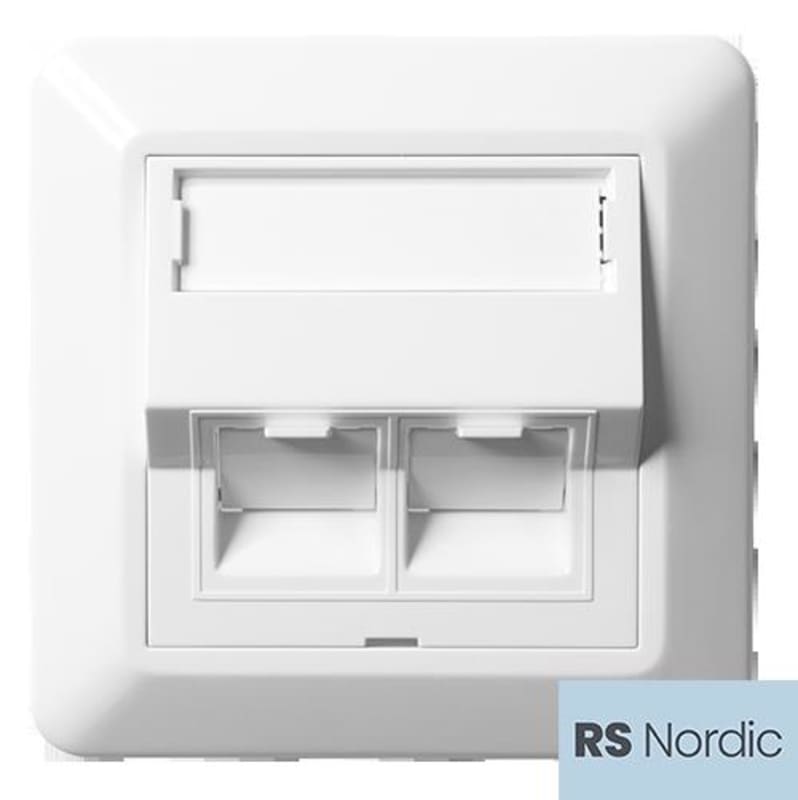 MOD 2XKEYSTONE oblique in RS PURE WHITE (EKO30158)
