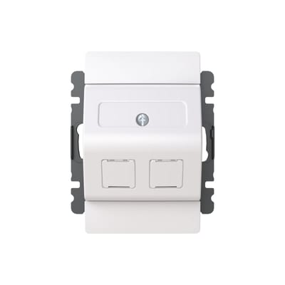 SAGA DATA Flush FESTBR. 100mm F/RJ45 UNIV