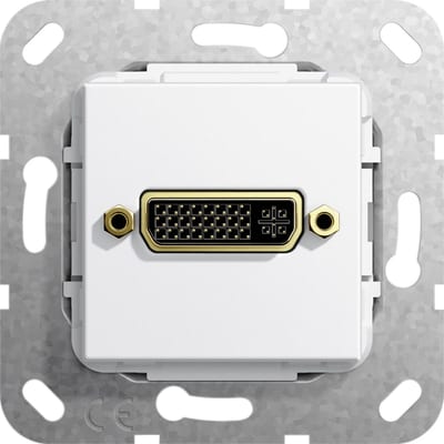 DVI (24+5) Adapter Cable White