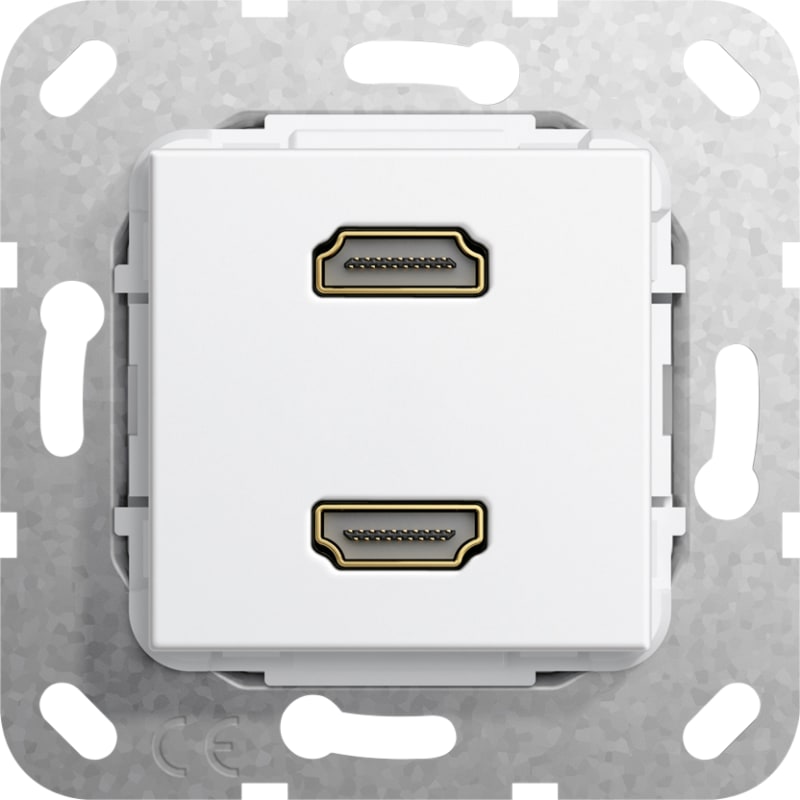 HDMI 2X HAN/HUN-Transition White (GI567103)