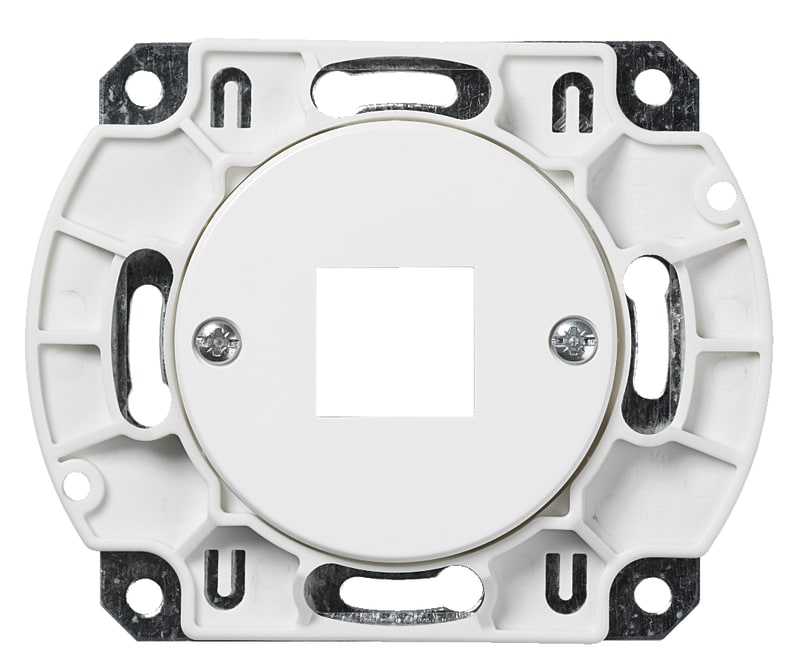 Robust recessed centre plate 2XS-ONE white (WDE000918)