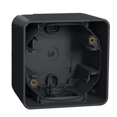 Schneider Electric Mounted box, Mureva Styl, surface, 1 hallway, anthracite MUR37911