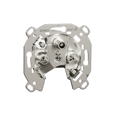 Antenna insert R/TV/SAT end