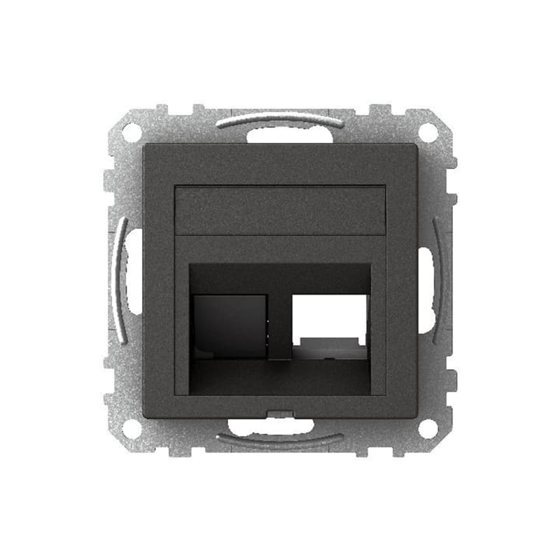 Exxact S-plate Lexcom angled, anthracite (WDE003436)