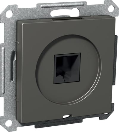 Exxact Telefonoutlet 1XRJ12 Anthracite